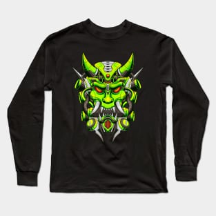 Japanese Oni Mecha 8.1 Long Sleeve T-Shirt